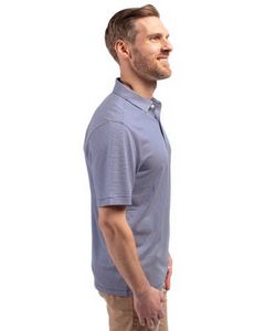 Cutter & Buck Forge Eco Double Stripe Stretch Recycled Mens Big &Tall Polo