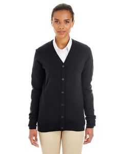 000225 Harriton Ladies' Pilbloc™ V-Neck Button Cardigan Sweater