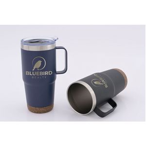 Saratoga Powder Cork Bottom Mug 24 oz