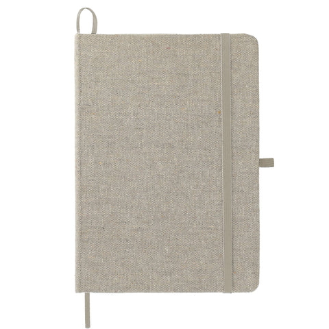 5'' x 7'' FSC® Recycled Cotton Bound Notebook