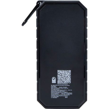 UL Listed 10,000 IPX5 Solar 15W Wireless Power Bank
