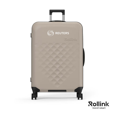 Rollink® Flex 360 Large Checked 4 Wheel Suitcase