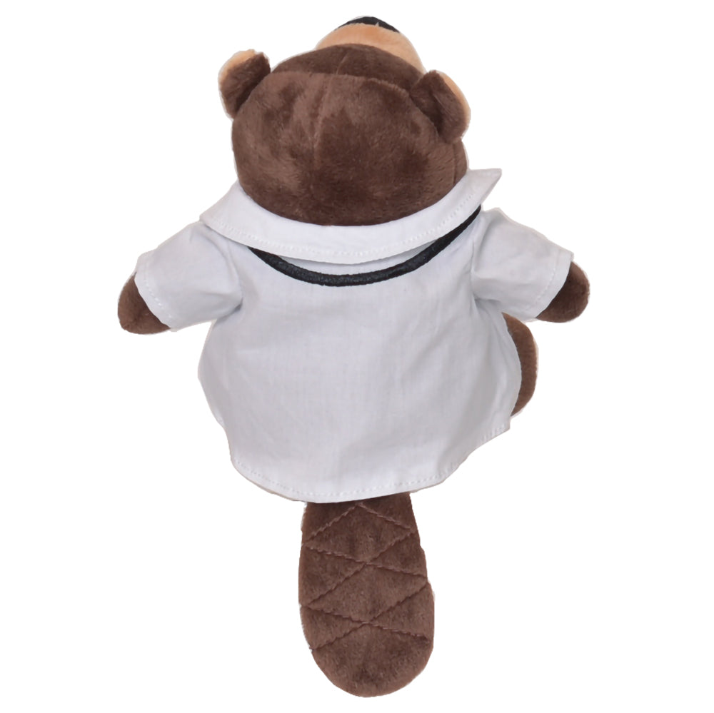 Brown/White Blank Back View