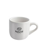 Wellington 3.5oz vitrified ceramic white espresso mug