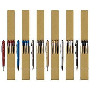 3-Piece Glacio Pen Set with Recycled Case