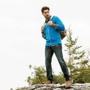 Heather Baltic Blue Blank Model