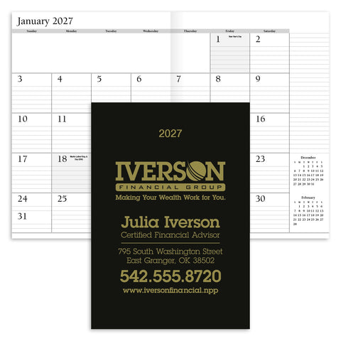HotLine® Products Leatherette Planner