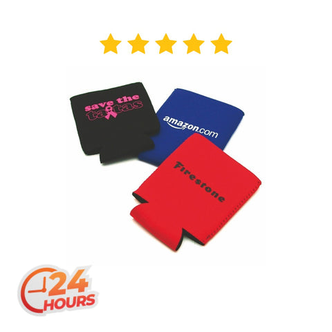 Silkscreened Neoprene Can Cooler