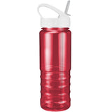 Translucent Red/White Lid