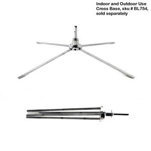 000584 9' Small Tear Drop Flag Kit, Full Color Graphics Double Sided, Outdoor Spike base and Bag Included