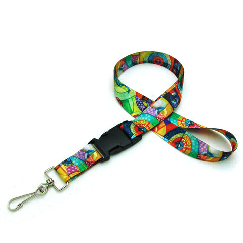 Digitally Sublimated Lanyard