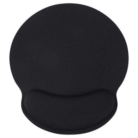 Crest Non-Slip Mouse Pad with Foam Wrist Rest