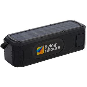 9W Solar Waterproof Bluetooth® Speaker/Power Bank