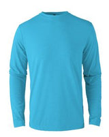 Aqua Heather Blue Blank Front