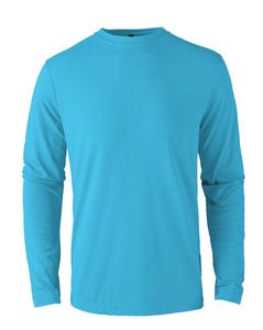 PRIMEASE® Men's Triblend Long Sleeve Tee Shirt