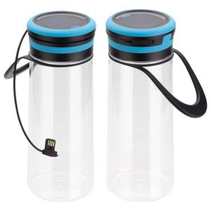 Light-Up 20 oz Tritan® Bottle + Solar Lantern