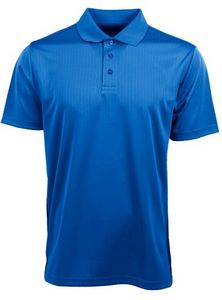 Zorrel® Men's Paseo Dot Stripe Jacquard Stripe Polo Shirt