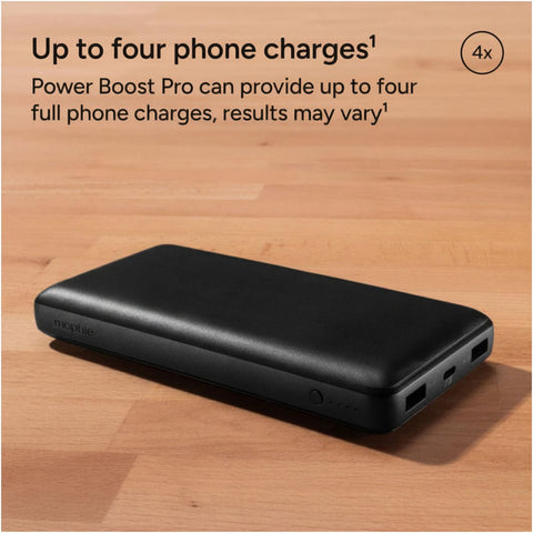 mophie® Power Boost 2.0 20,000 mAh Power Bank