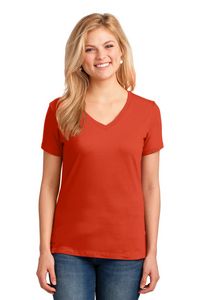 Port & Company® Ladies' Core Cotton V-Neck T-Shirt