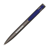 Gun Metal/Blue PMS REFLEX BLUE C