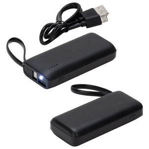 Chancellor 5000mAh Power Bank with USB-C Built-in Cable