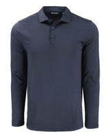 Cutter & Buck Coastline Epic Comfort Eco Recycled Mens Long Sleeve Polo