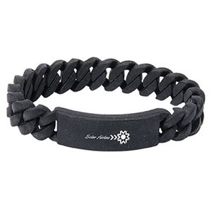 Twist O' Might Silicone Bracelet Wristband