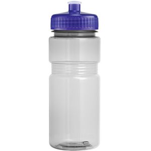 20 Oz. Translucent Recreation Bottle w/ Push Pull Lid