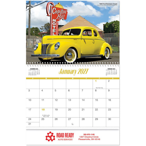 Days Gone By Spiral Wall Calendar