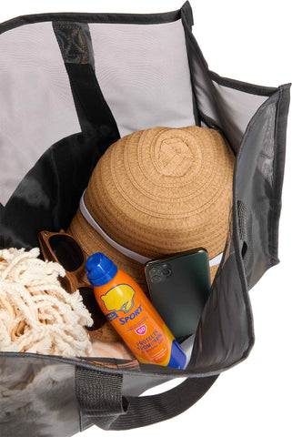 Large Mesh Beach Tote