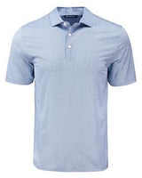 Cutter & Buck Pike Eco Diamond Dot Print Recycled Mens Big & Tall Polo
