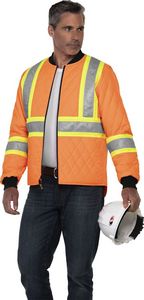 Patch Hi-Vis Quilted Jacket