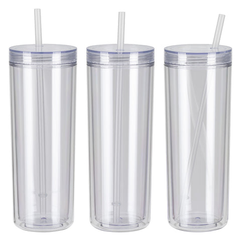Arden 16 oz Recycled Acrylic Straw Tumbler