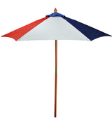 7' Wooden Market Umbrella