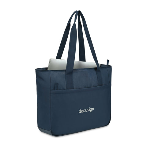 Transit Recycled rPET Laptop Tote - Navy