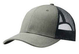 Heather Gray/Rich Navy Blue Blank