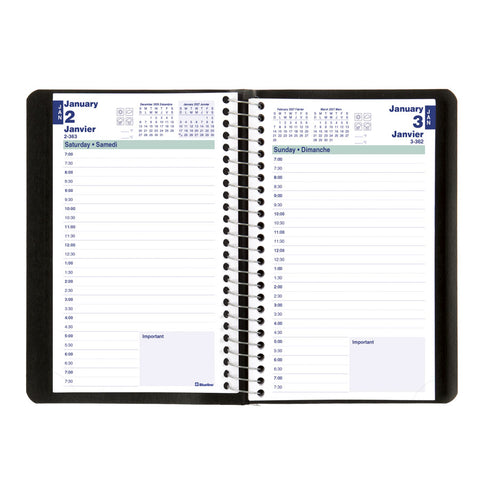 Daily Planner Spiral Bound