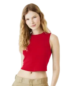 Bella+Canvas® Women's Micro Rib Muscle Crop Tank