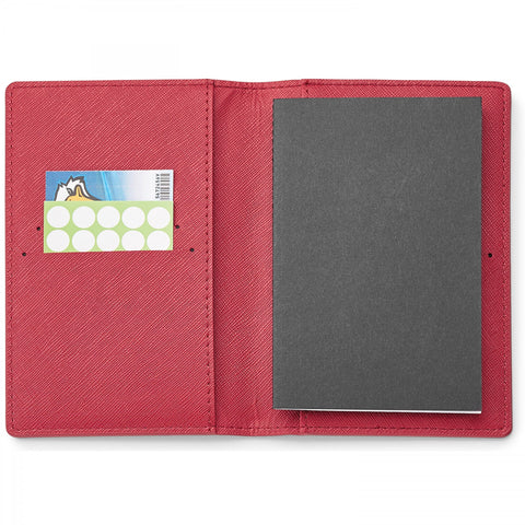 Genuine Leather Rfid Booklet Passport Holder
