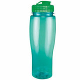 Translucent Aqua Blue/Translucent Green Lid Blank