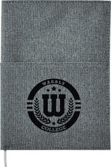 5''x 7'' FSC® Mix Canvas Pocket Refillable Notebook