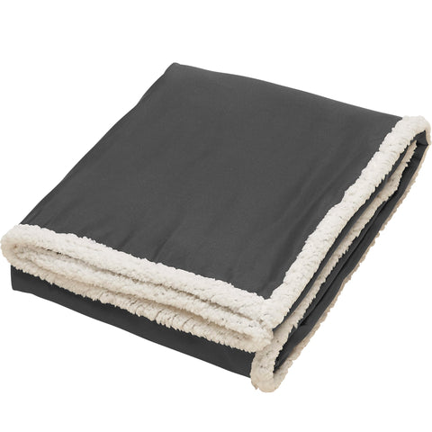 Super Soft Large Fleece Sherpa Blanket - 50'' x 60'' Unfolded