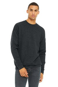 Bella+Canvas® Adult Unisex Sponge Fleece Drop Shoulder Sweatshirt