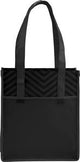 Printed Chevron Non-Woven Shopper Tote