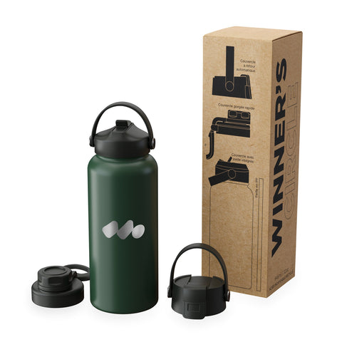 Winner'S Circle 32oz Recycled Stainless Bottle W/ Cap Kit