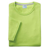 Lime Green Blank Flat View
