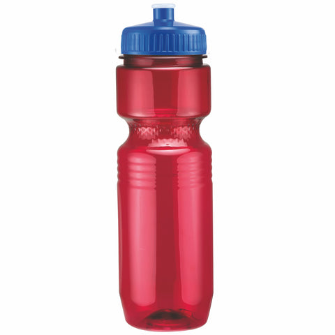 26 Oz. Translucent Jogger Bottle w/ Push Pull Lid
