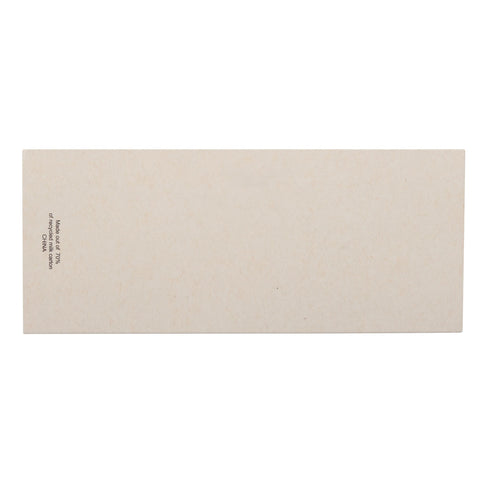 Recycled Milk Carton Sticky Notes & Ruler Pad