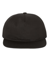 YP Classics® Lightly-Structured Five-Panel Snapback Cap