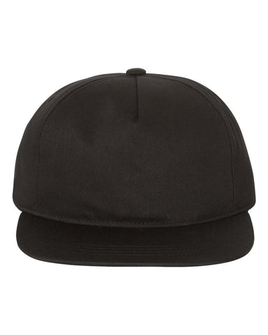 YP Classics® Lightly-Structured Five-Panel Snapback Cap